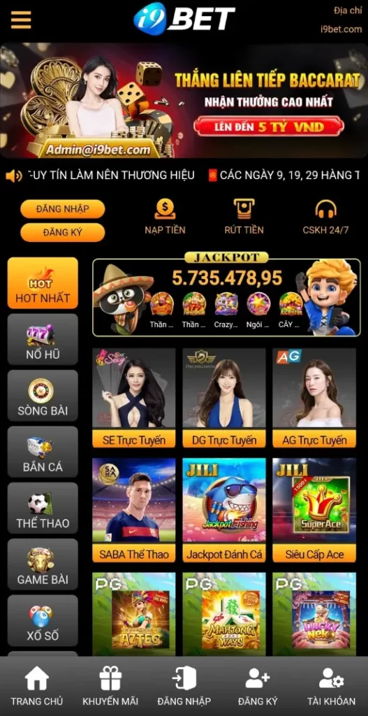 Link tải app i9BET Android